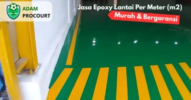 Jasa Epoxy Lantai Per Meter (m2)