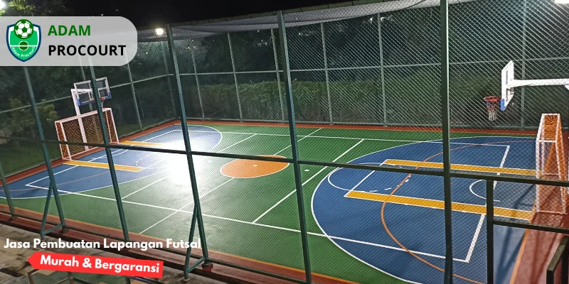 Jasa Pembuatan Lapangan Futsal Outdoor